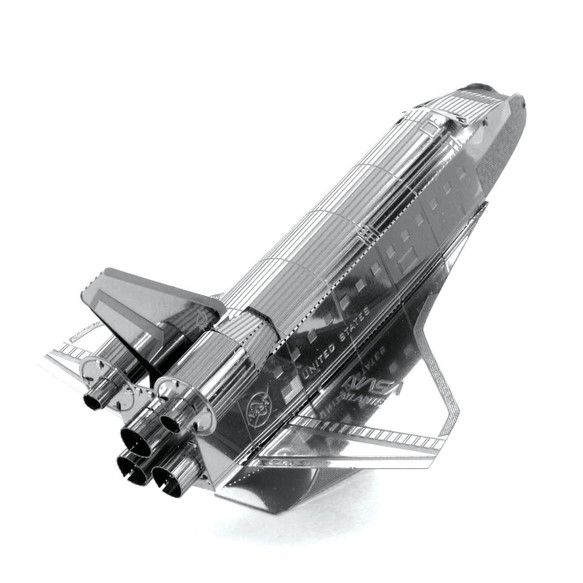 NASA Space Shuttle Metal Earth Model