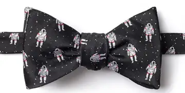 Bow Tie Floating Astronauts Self-Tie