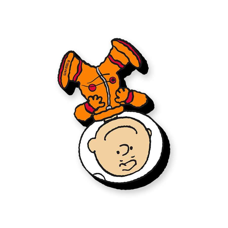 Charlie Brown In Space Funky Chunky Magnet