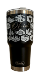Black Tumbler 30 oz.