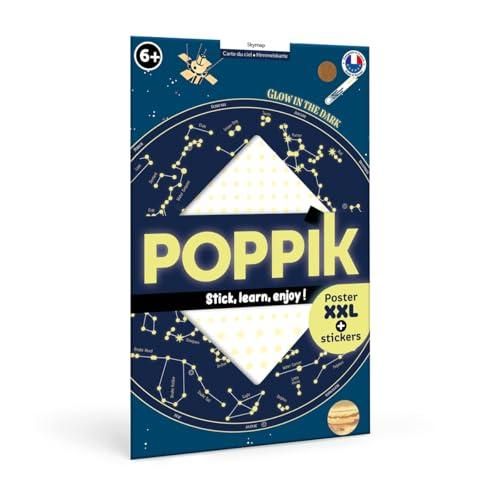 Poppik Skymap Glow in the Dark Poster