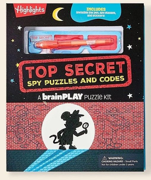 Top Secret Spy Puzzles and Codes