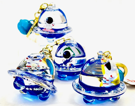 Astronaut Floaty Key Charm