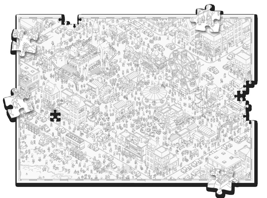 MicroMacro Jigsaw Puzzle