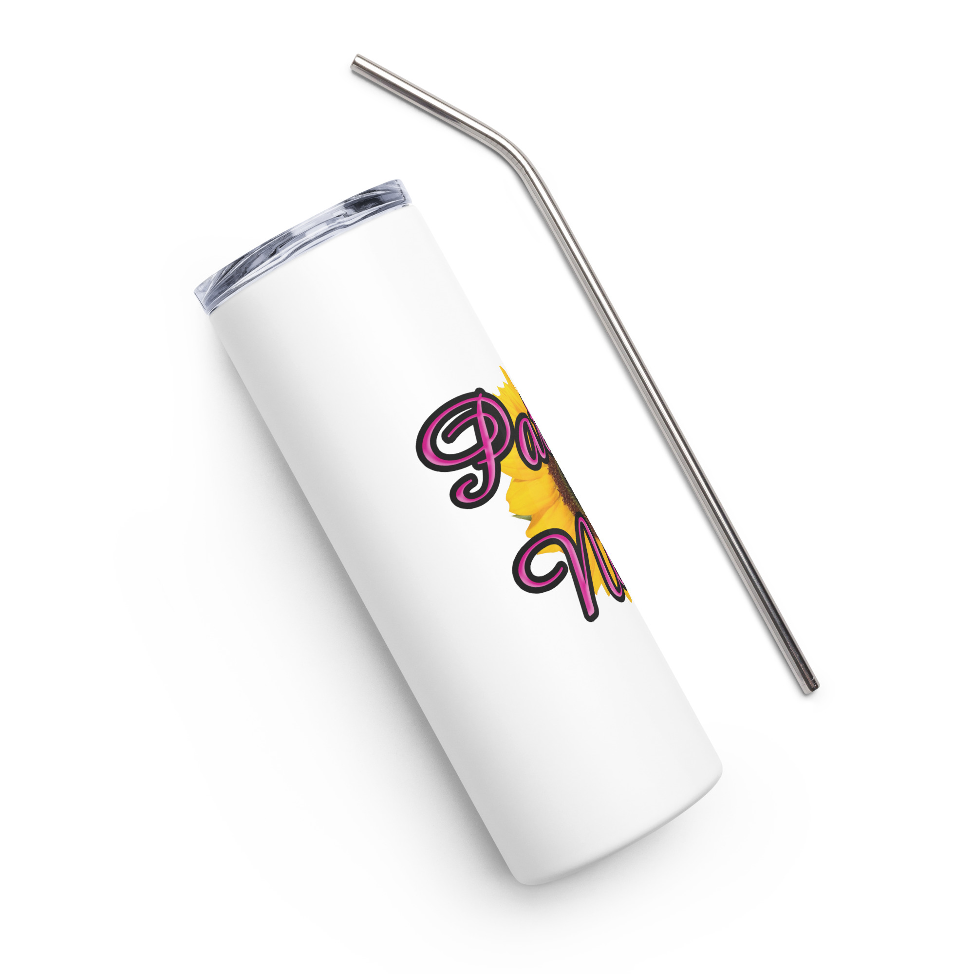 (Classic Logo) Patty's Nails Stainless steel tumbler