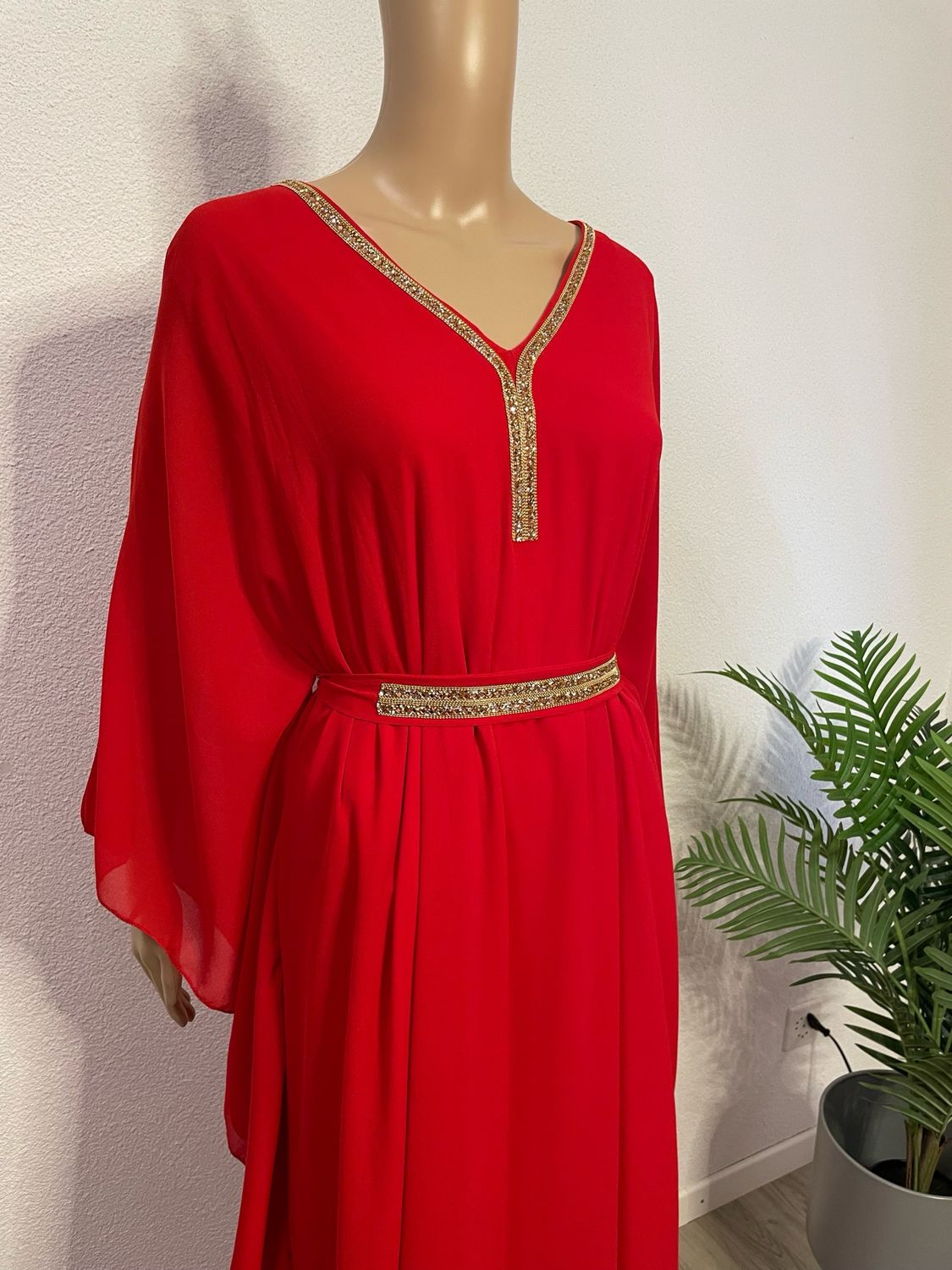 Butterfly Abaya Dress