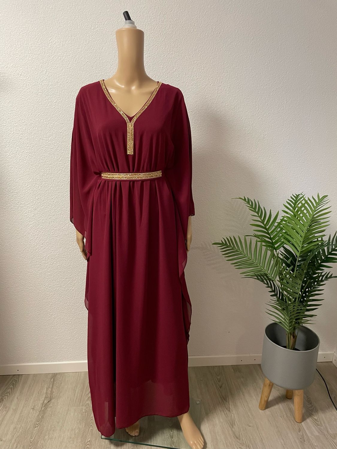 Butterfly Abaya Dress