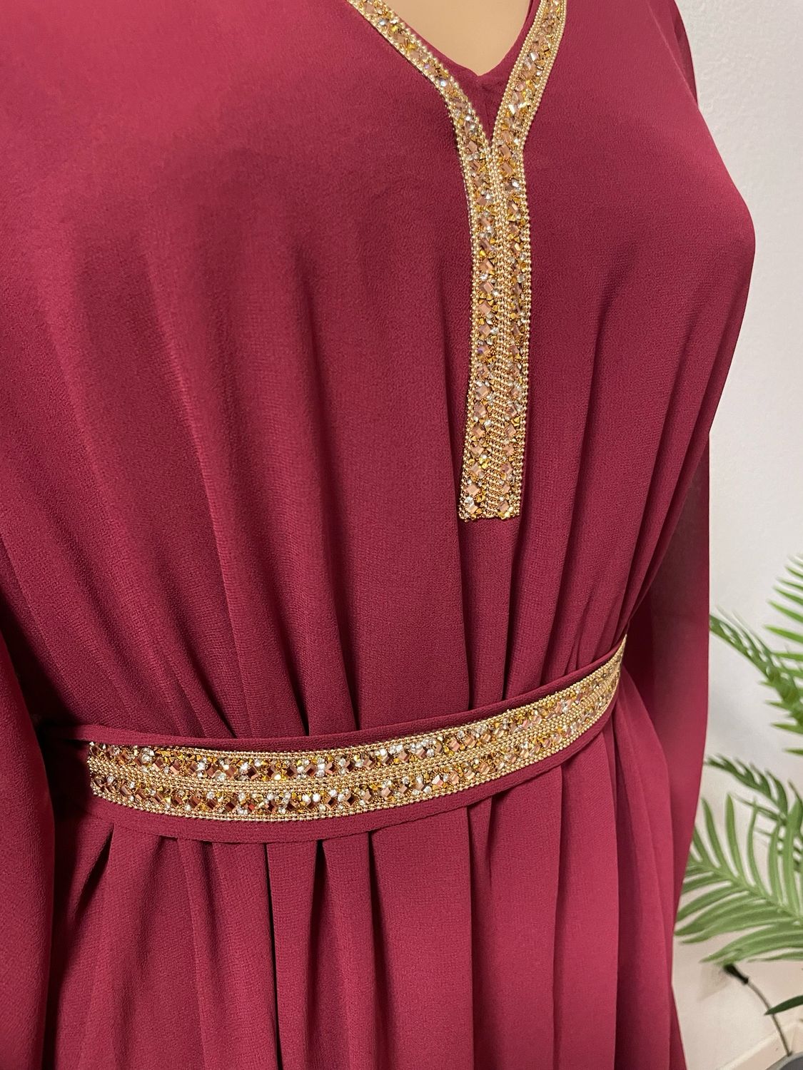 Butterfly Abaya Dress