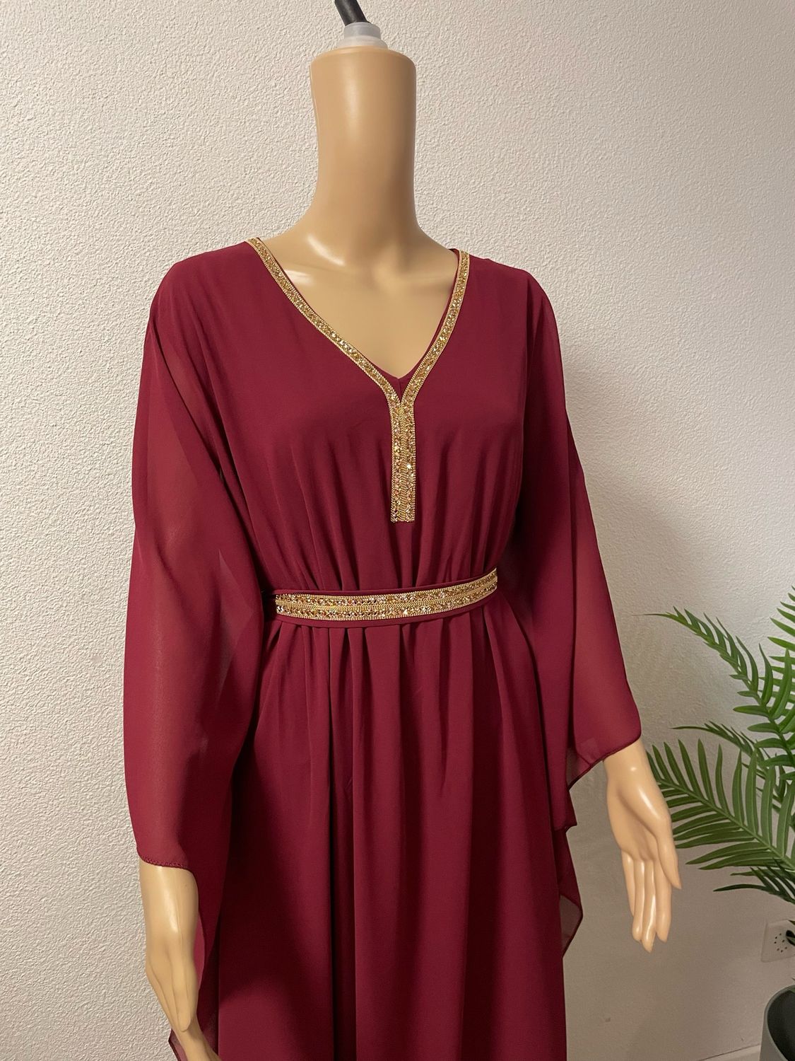 Butterfly Abaya Dress
