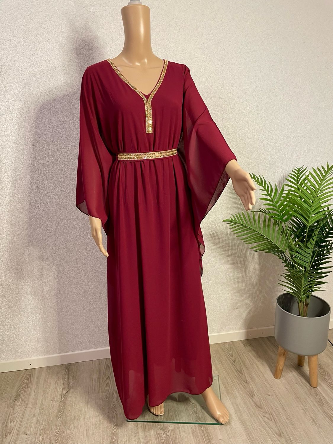 Butterfly Abaya Dress
