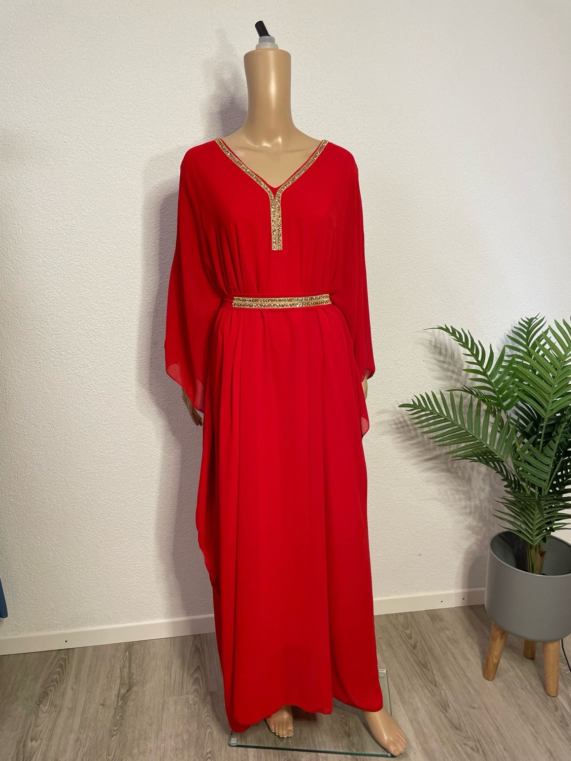 Butterfly Abaya Dress