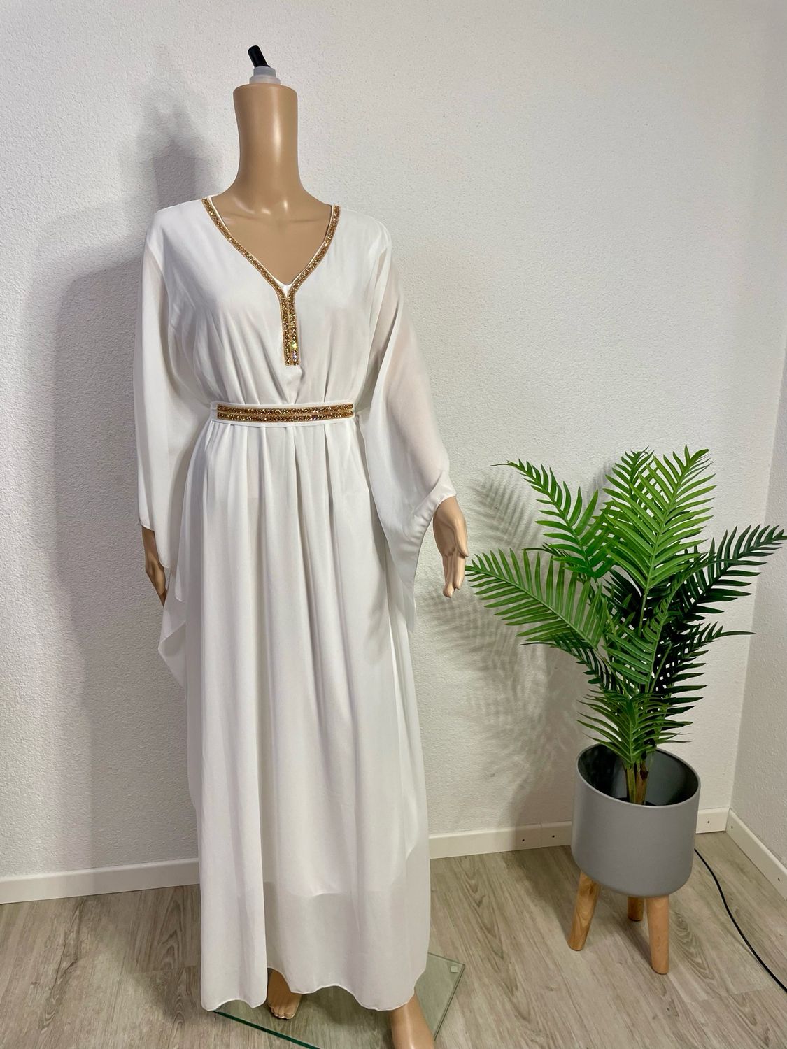Butterfly Abaya Dress