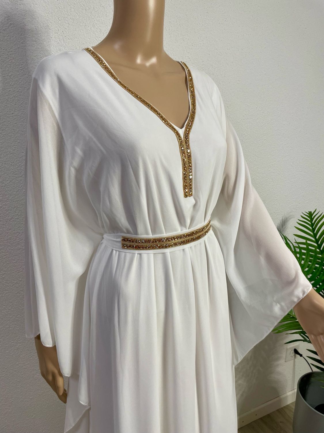 Butterfly Abaya Dress