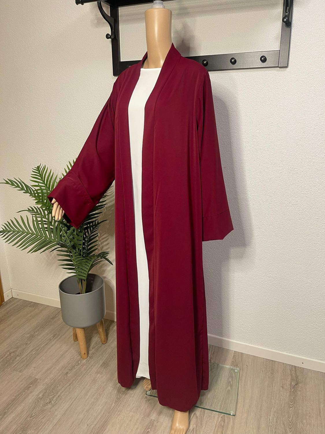 Kimono Bordeauxrot