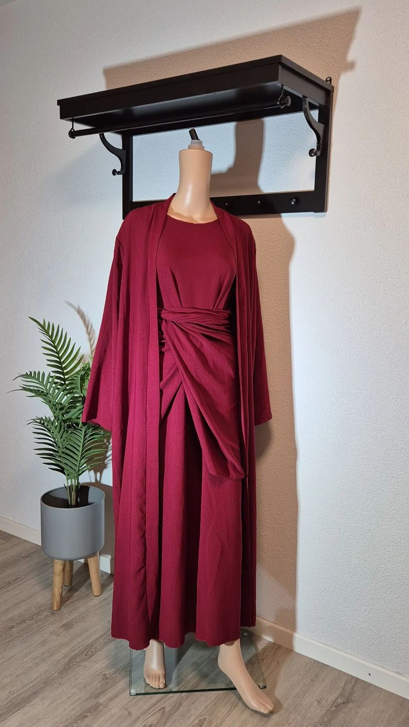 Abaya 3-teiliges Set