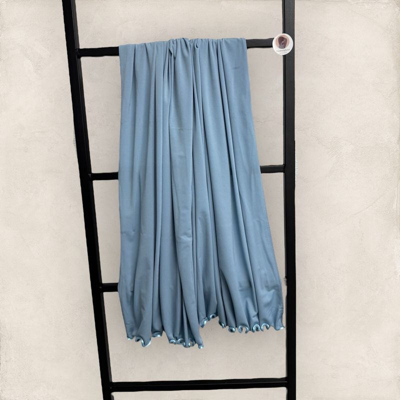 Premium Jersey Dessert Bloom hellblaue