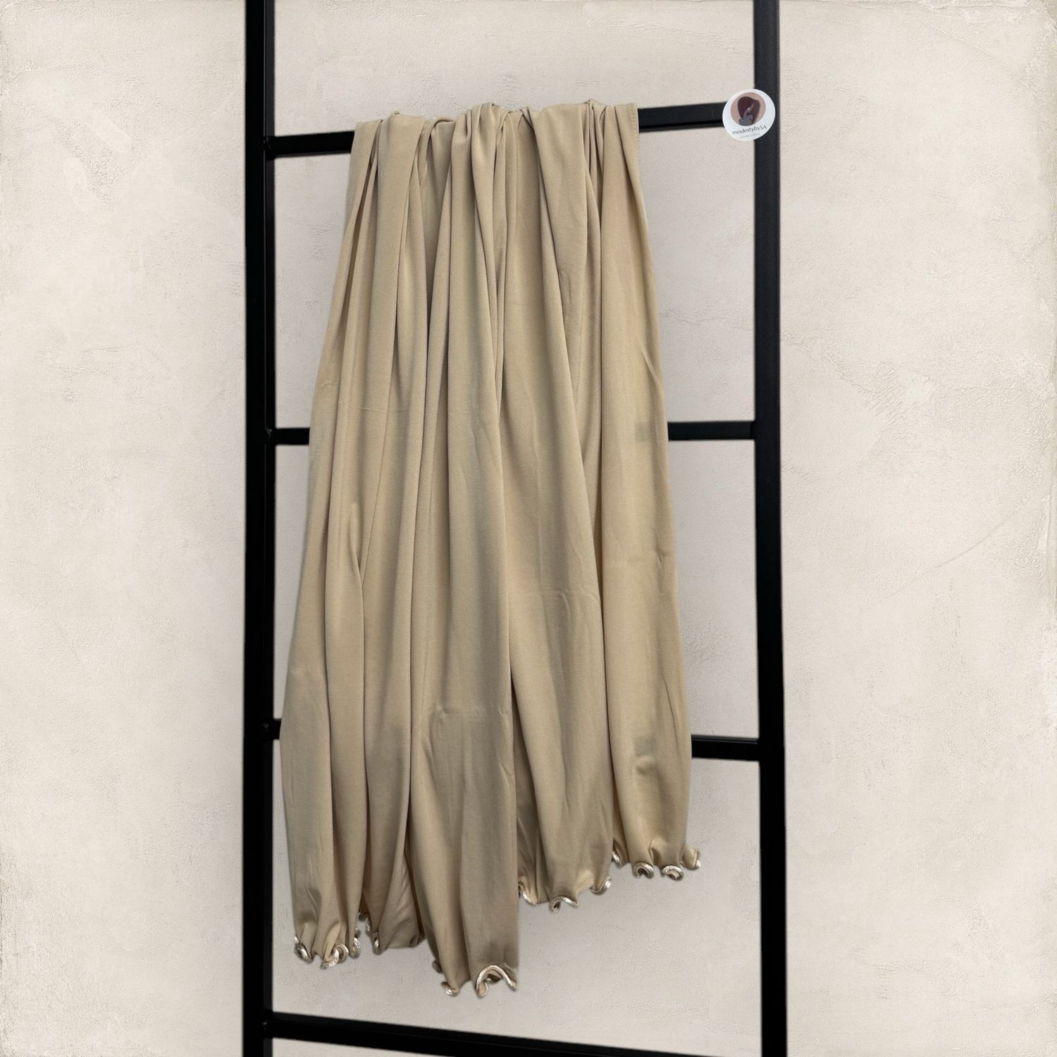 Premium Jersey Dessert Bloom beige