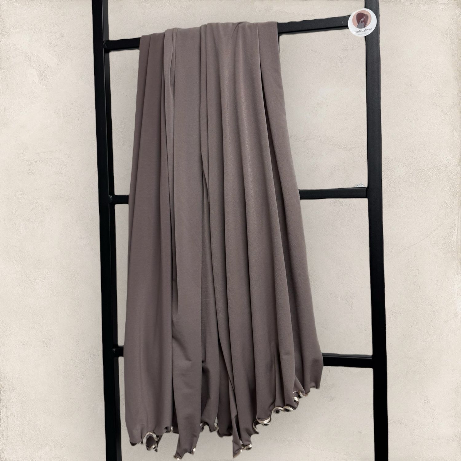 Premium Jersey Dessert Bloom  taupe