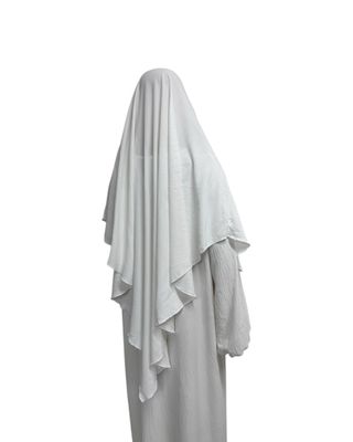 Khimar Jazz weiss