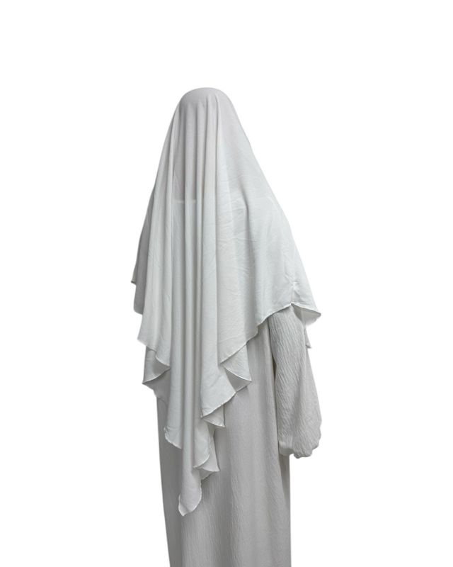 Khimar Jazz weiss