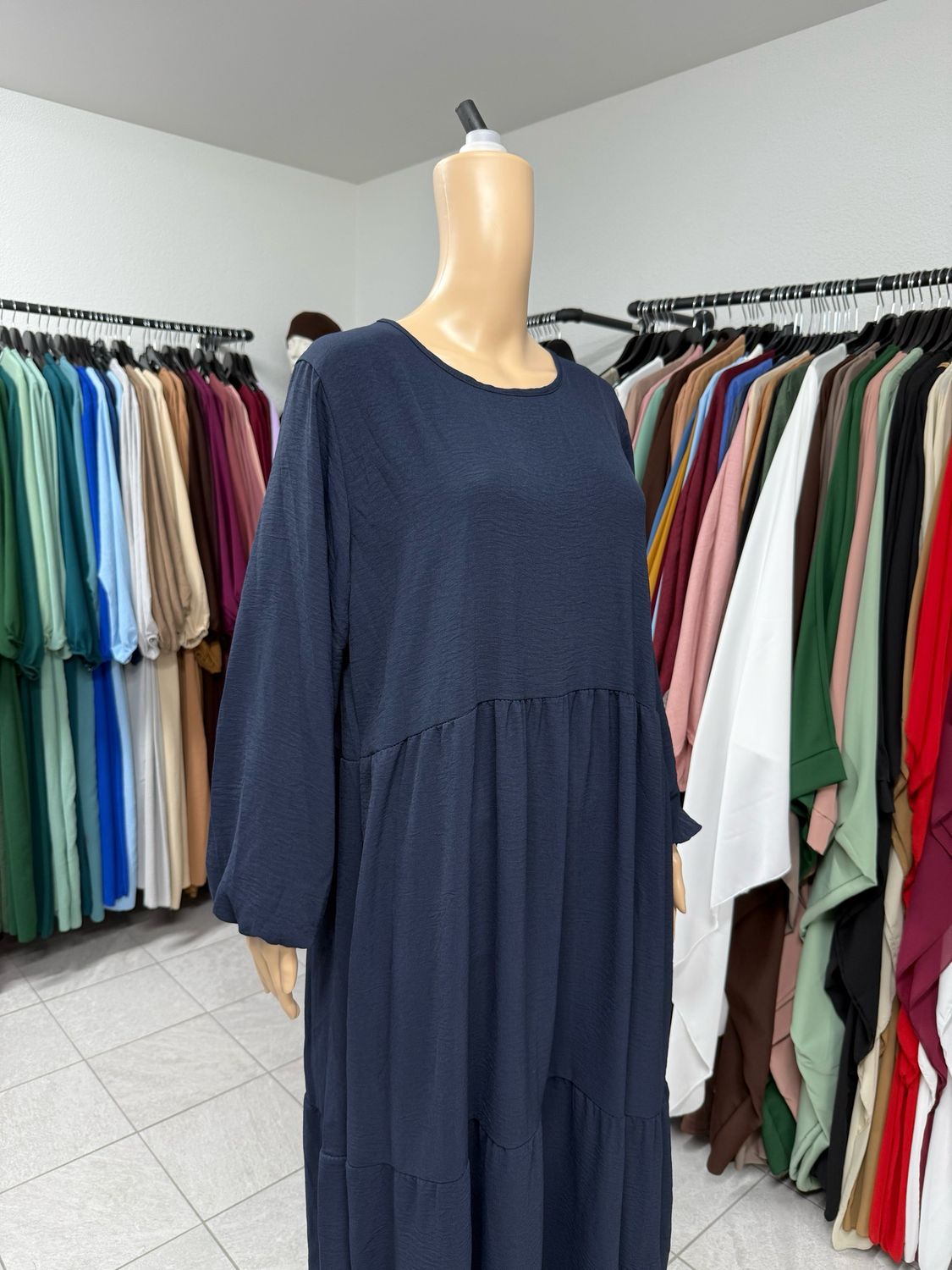 Abaya Kleid dunkleblau