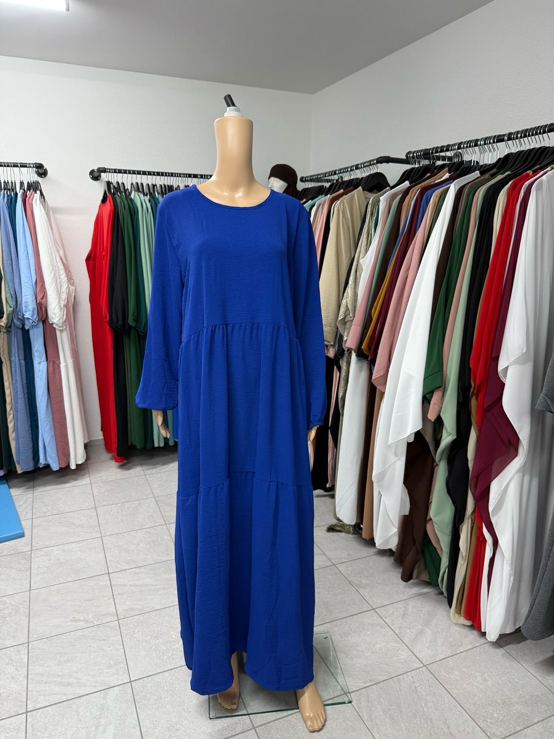 Abaya Kleid blau