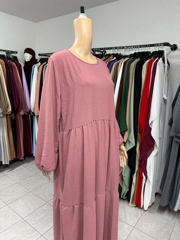 Abaya Kleid rosa