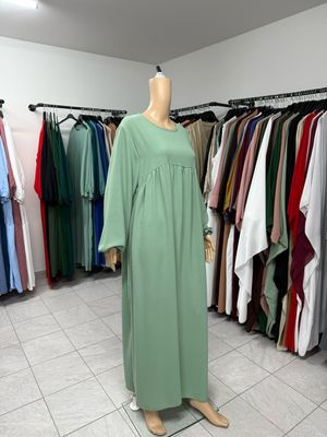 Abaya-Ballonärmel wassergrün