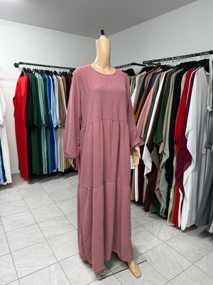 Abaya Kleid rosa