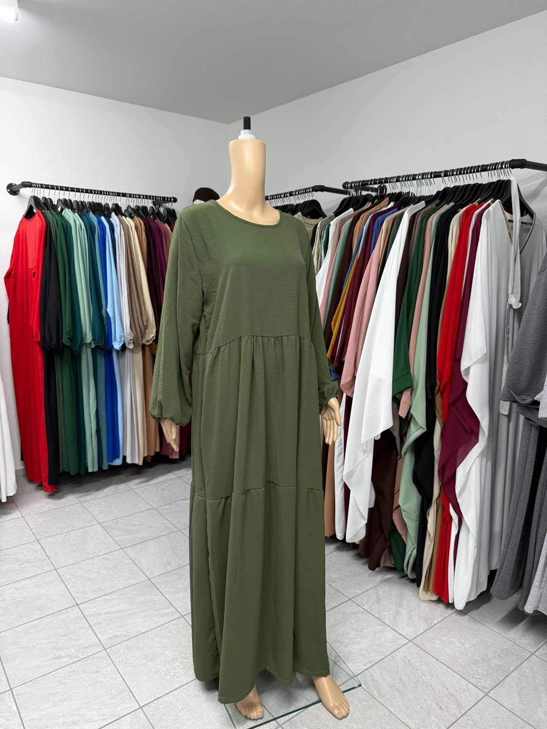 Abaya Kleid khaki