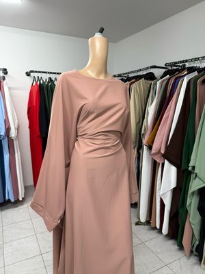 Luxe Modesty Abaya aus medina Seide