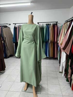 Luxe Modesty Abaya aus medina Seide