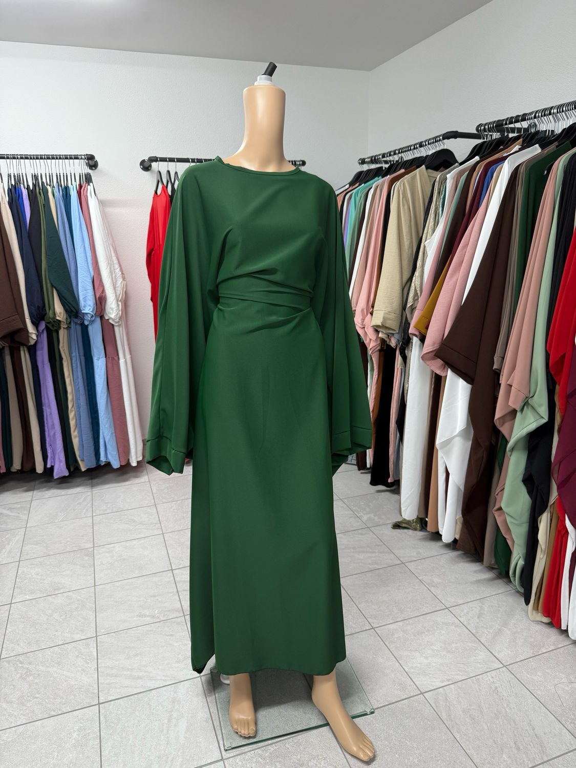 Luxe Modesty Abaya aus medina Seide