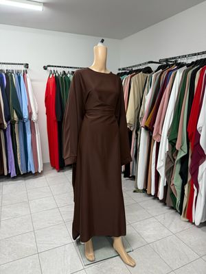 Luxe Modesty Abaya aus medina Seide