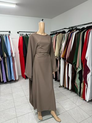 Luxe Modesty Abaya aus medina Seide