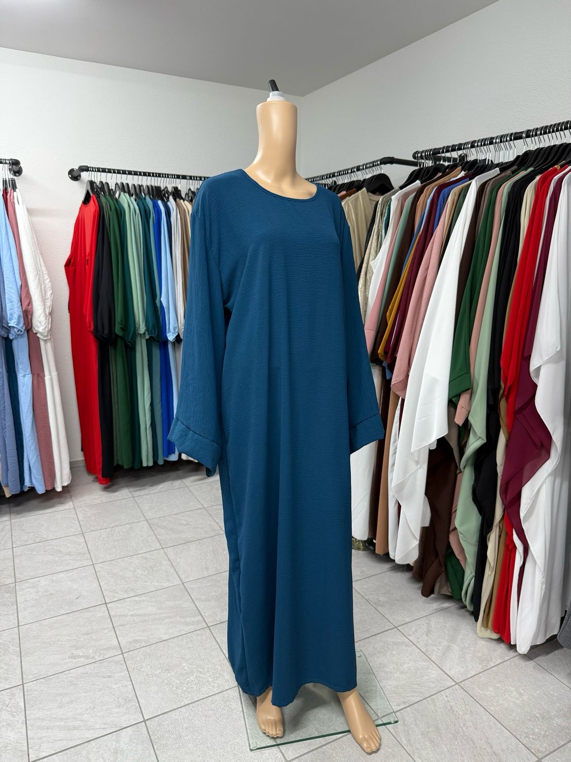 Abaya Kimonoärmeli enteblau