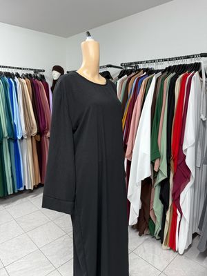 Abaya Kimonoärmeli schwarz