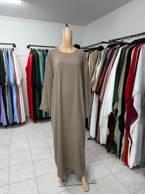 Abaya Kimonoärmeli taupe