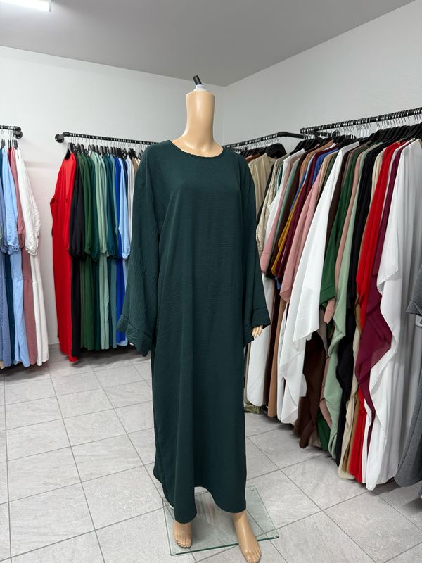 Abaya Kimonoärmeli grün