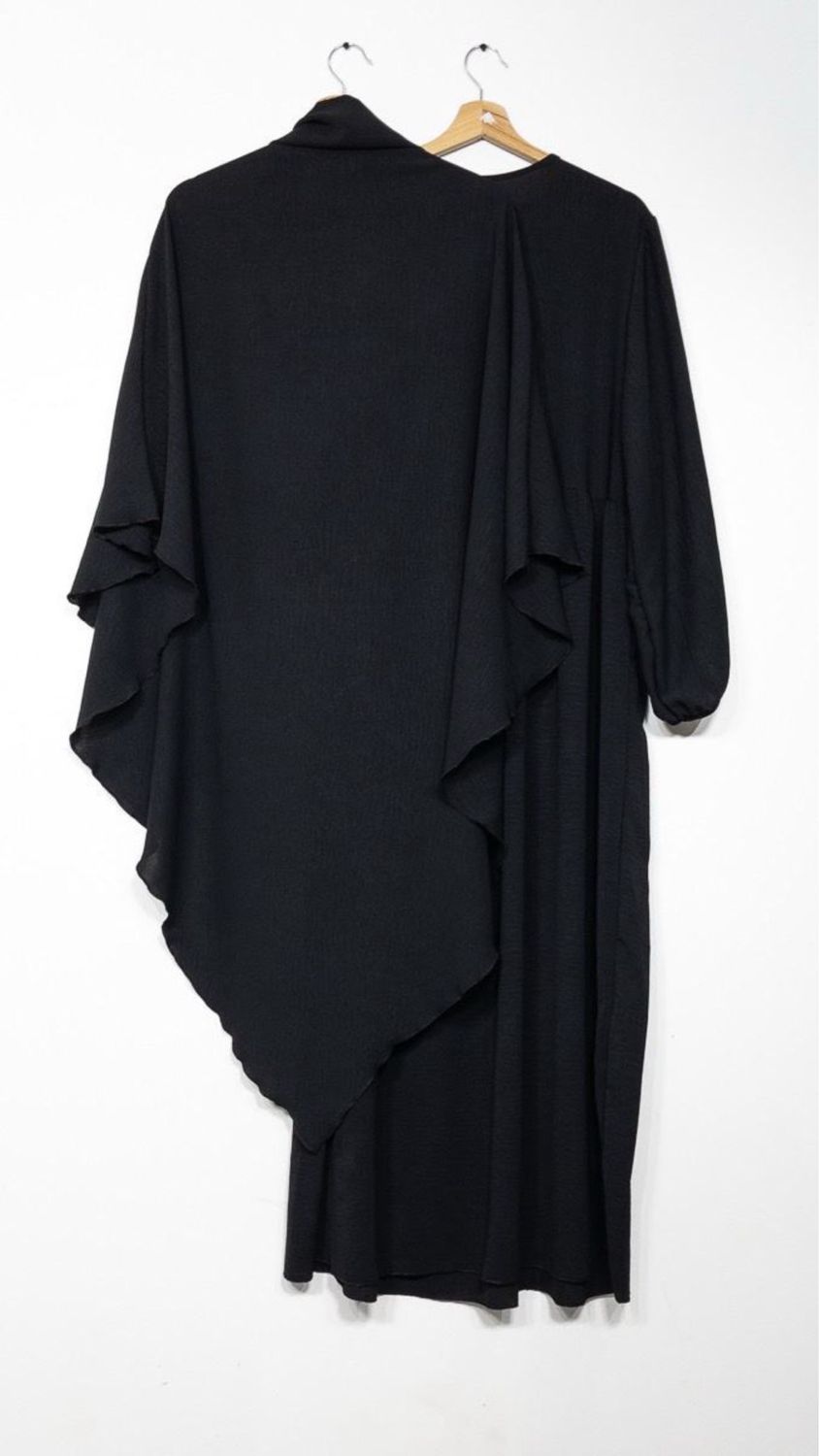 Set Abaya Khimar schwarz