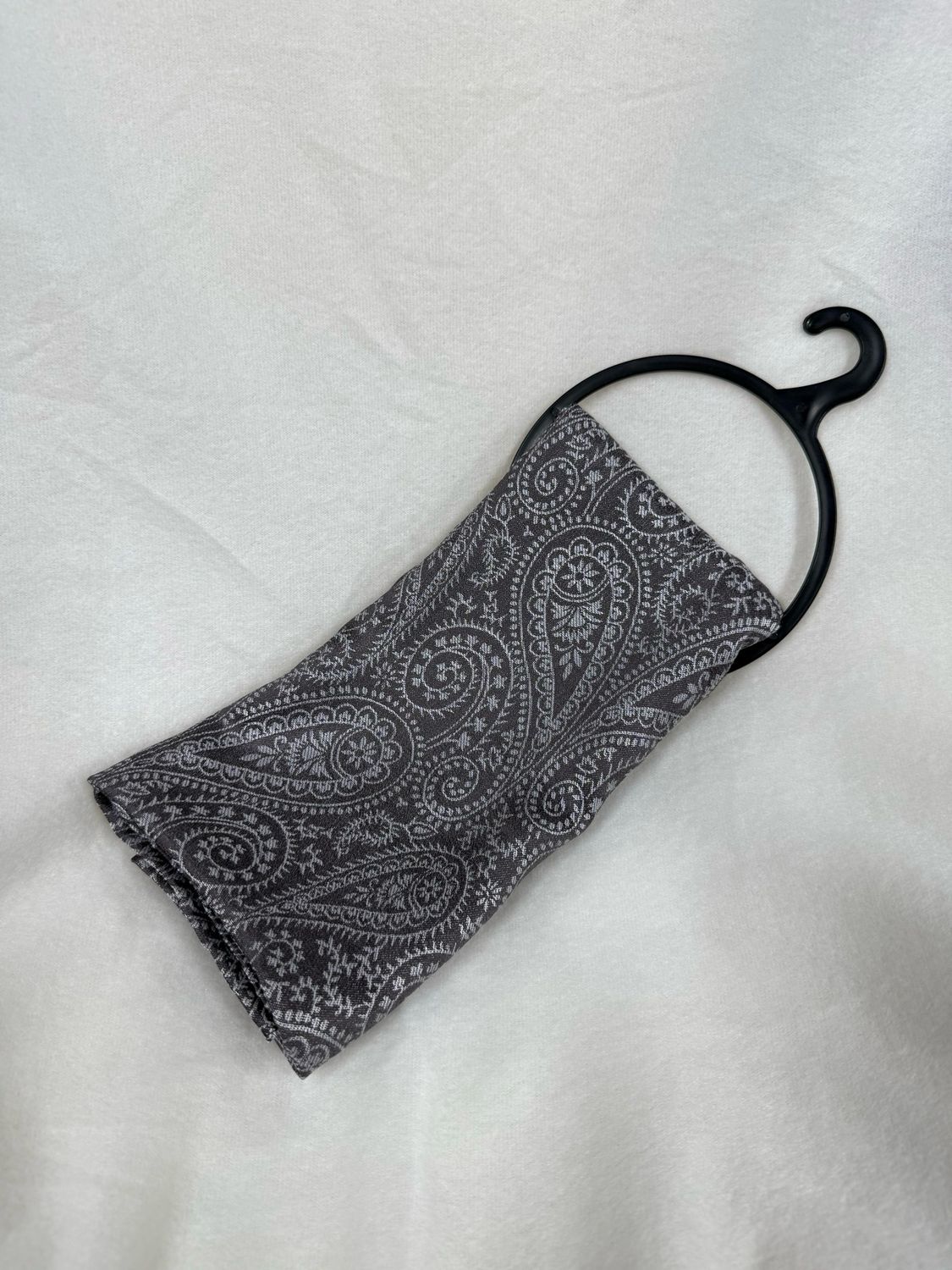 Pashmina Hijab dunklegrau
