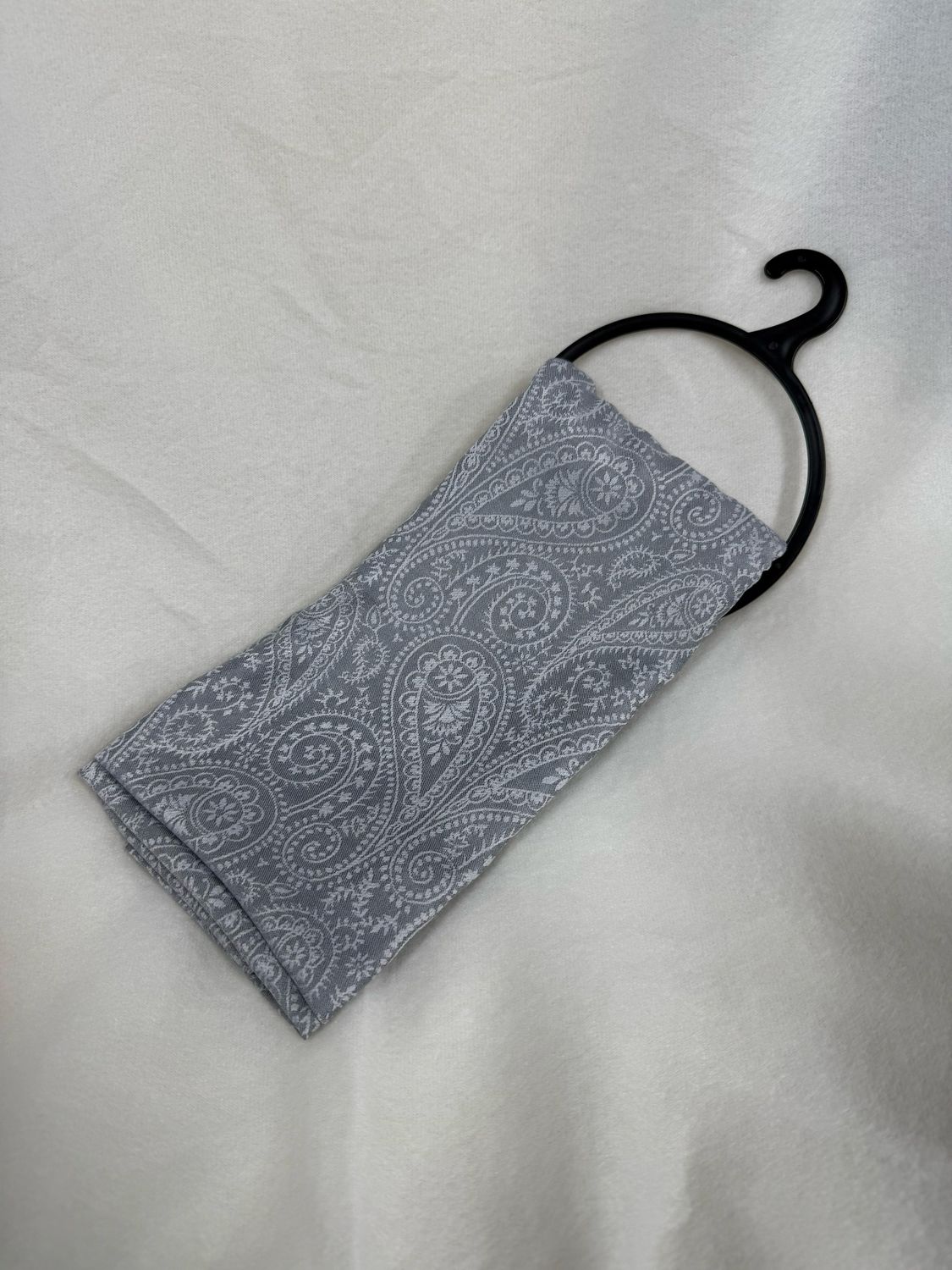 Pashmina Hijab hellgrau
