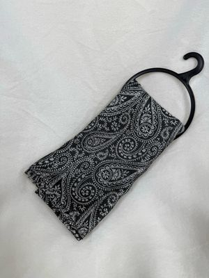 Pashmina Hijab schwarz