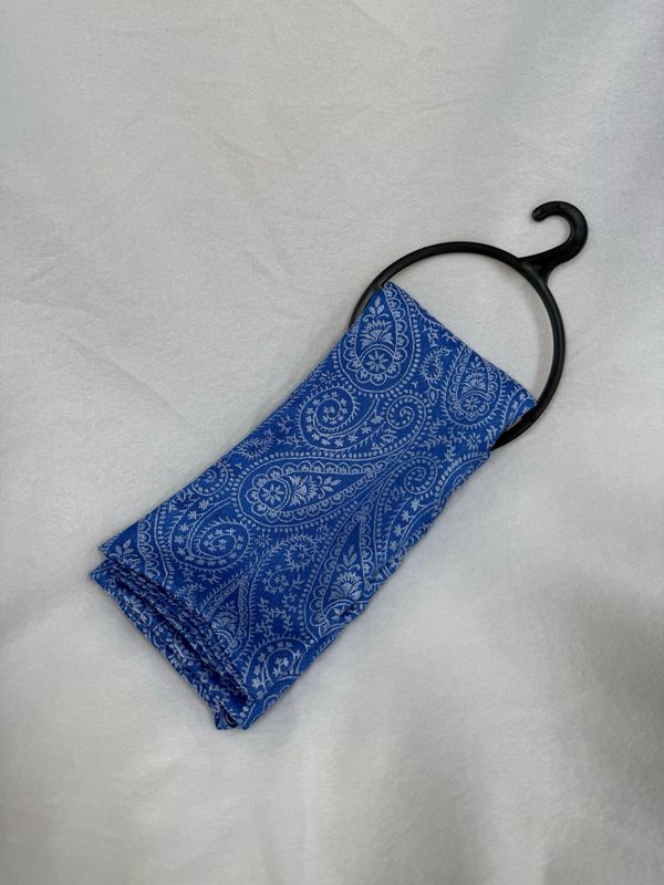 Pashmina Hijab blau