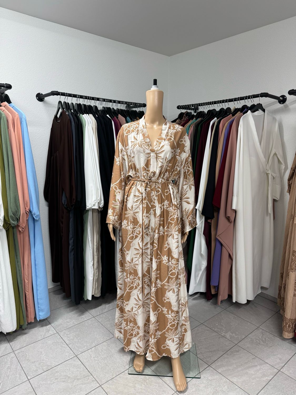 Buntes Druckkleid