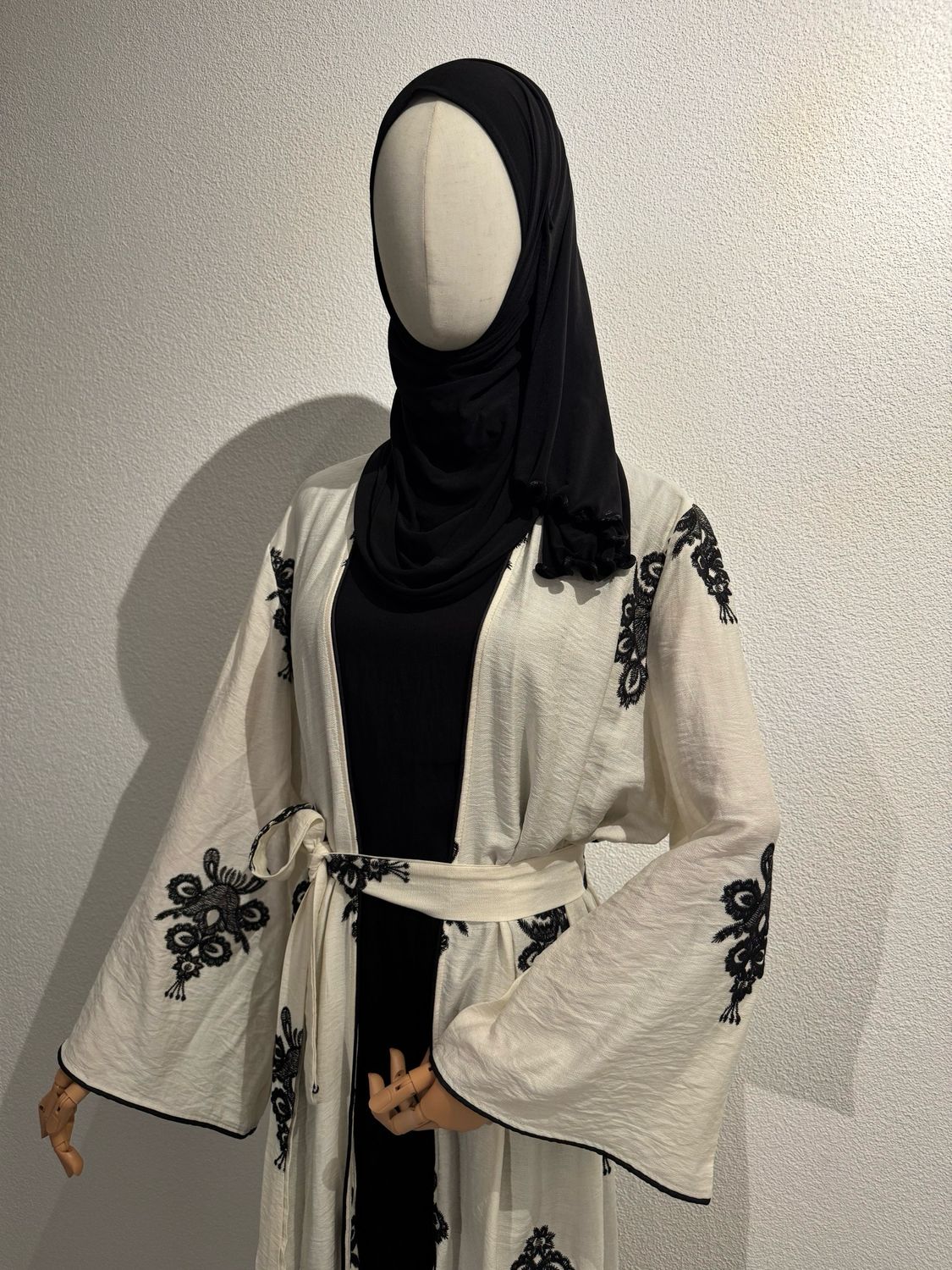 Orientalische Dreiteiler Abaya Set 