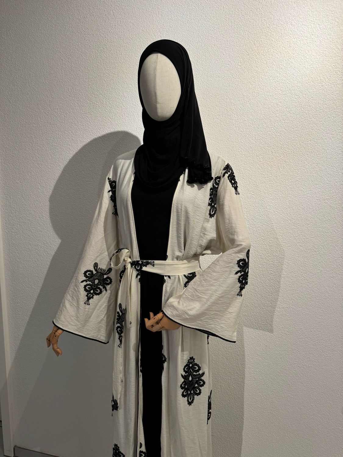 Orientalische Dreiteiler Abaya Set 
