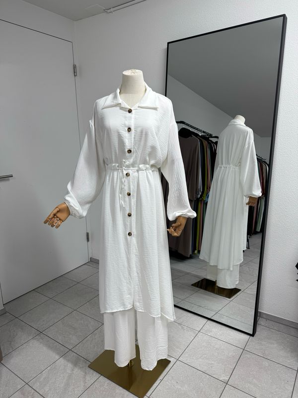 Zweiteiler Set aus Jazz weiss