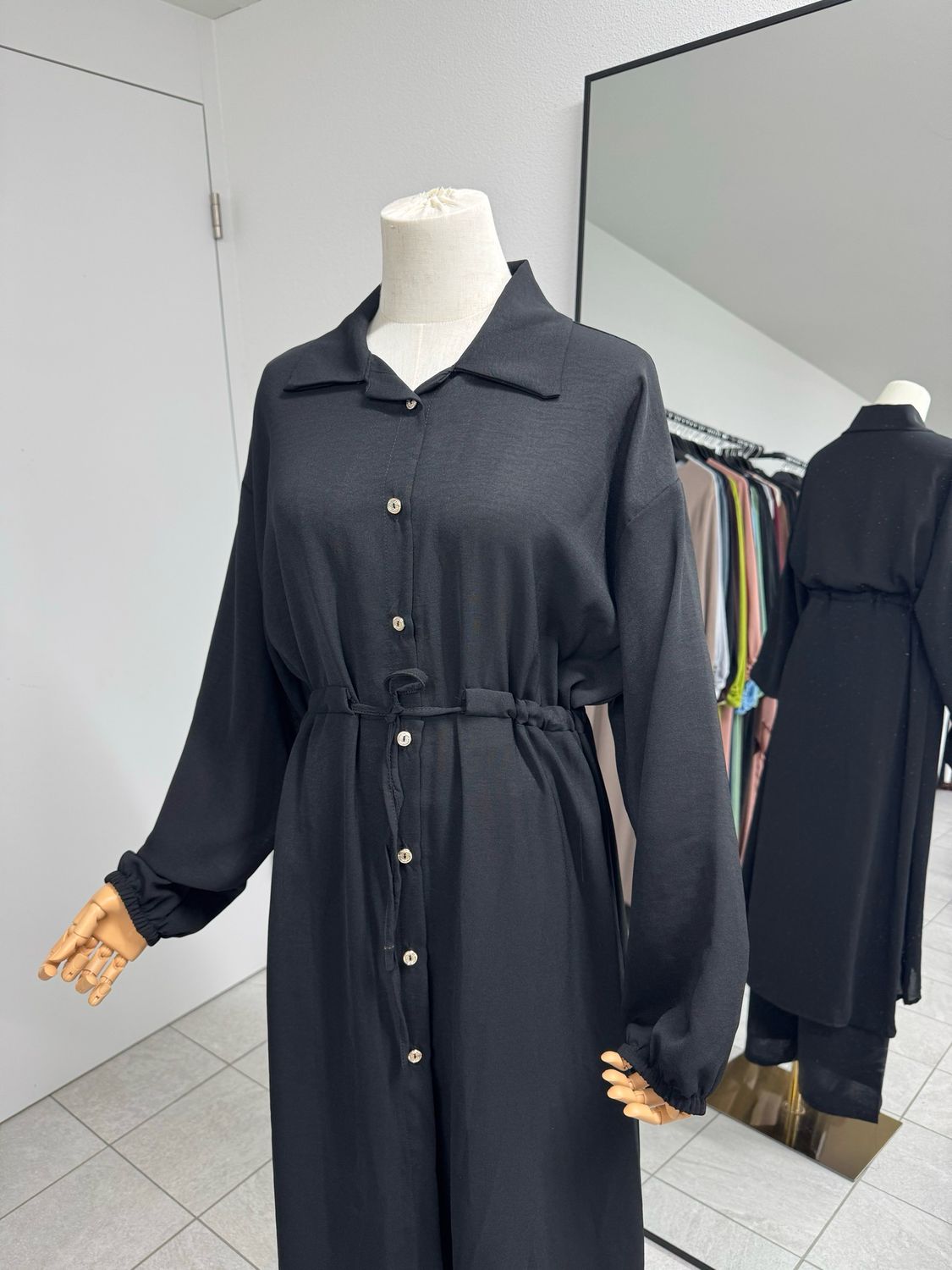 Zweiteiler Set schwarz