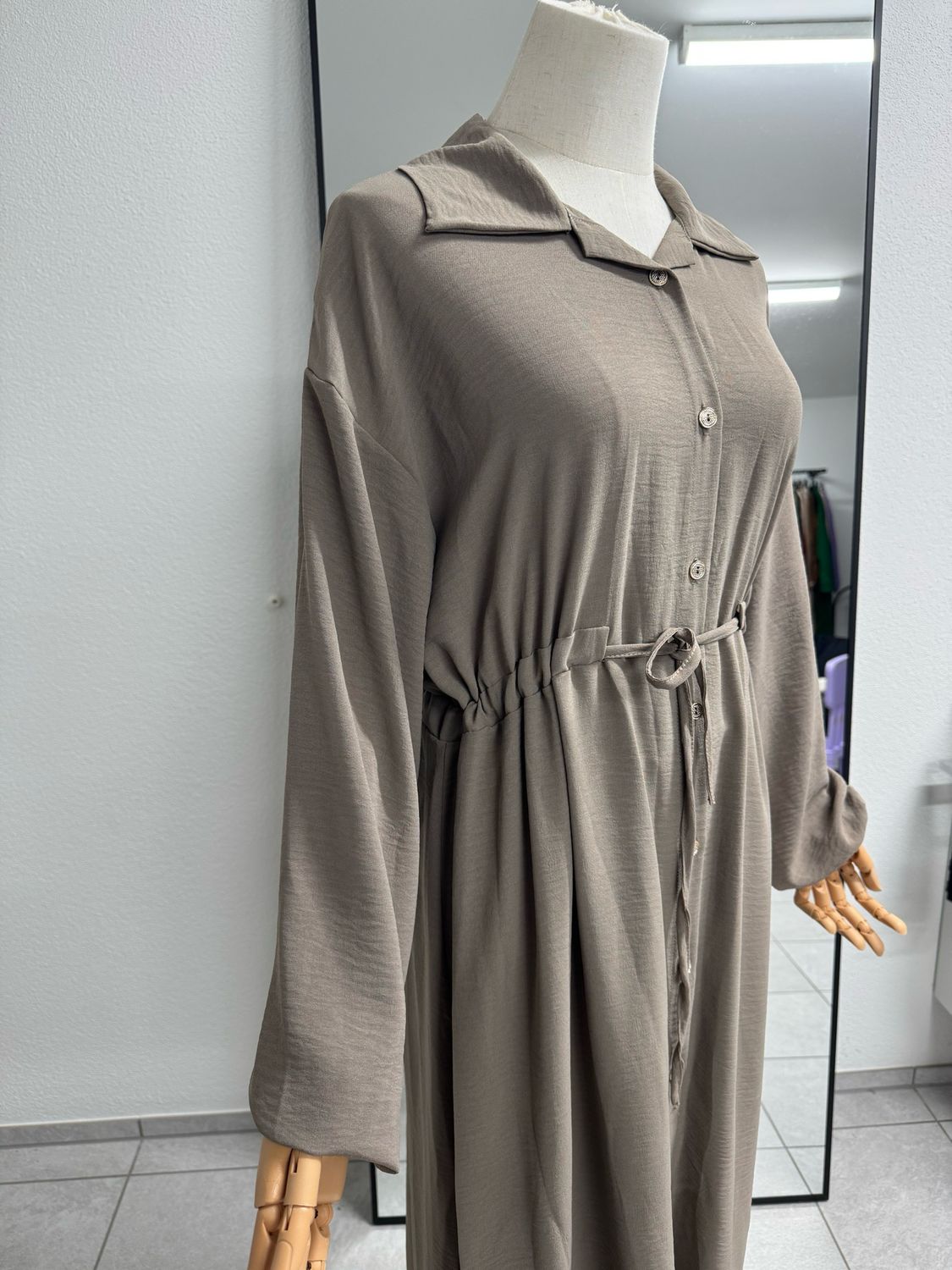 Zweiteiler Set taupe